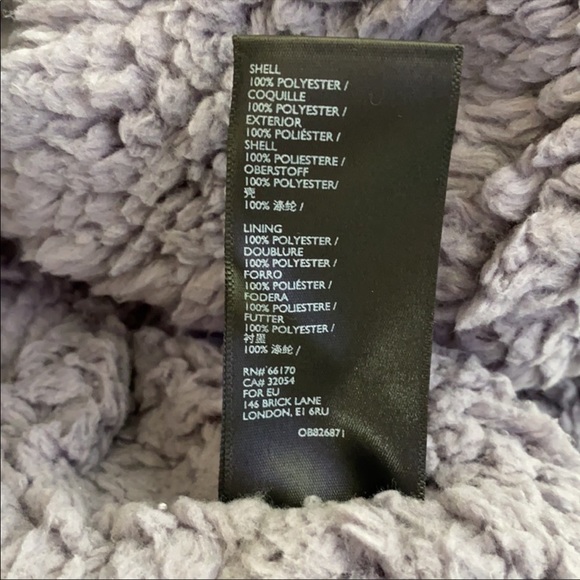 UO Reversible Fleece Hooded Purple Jacket - Picture 12 of 16